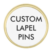 Custom Personalised Lapel Pin Blank Template