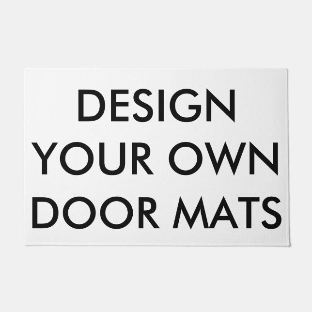 Custom Personalised Large Door Mat Blank Template (Front)