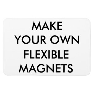 Custom Personalised Large Flexible Fridge Magnet