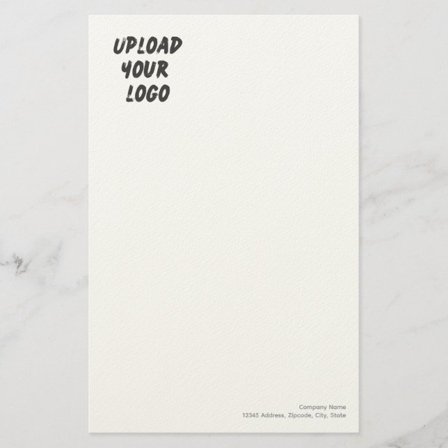 Custom Personalised Logo Stationery (Front)