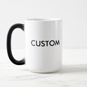 Custom Personalised Magic Mug Blank Template