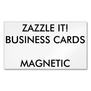 Custom Personalised Magnetic Business Cards Blank