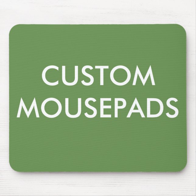 Custom Personalised Mousepad Blank Template (Front)