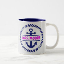 Custom personalised name nautical sea ocean yacht