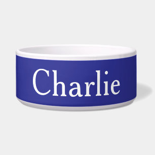 Custom Personalised Name Photo Art Deep Blue Pet