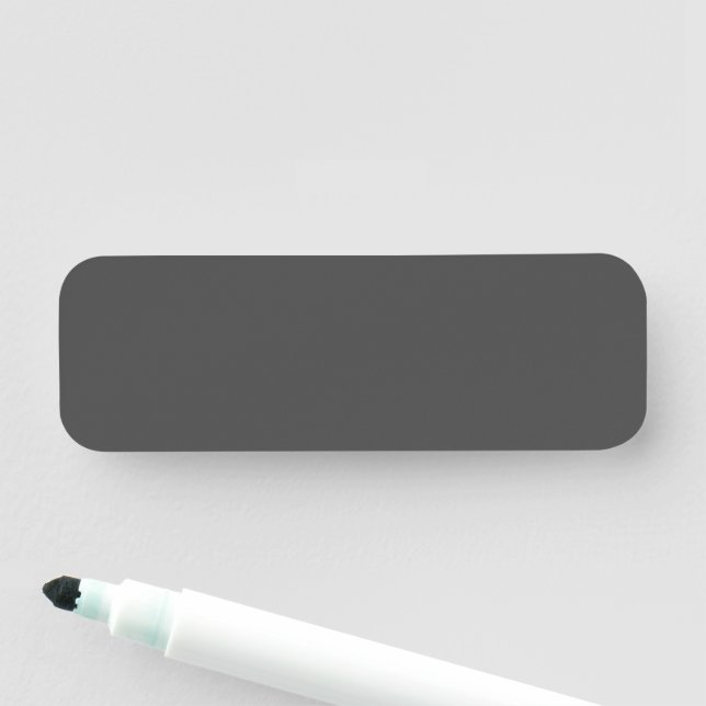 Custom Personalised Name Tag (In Situ)