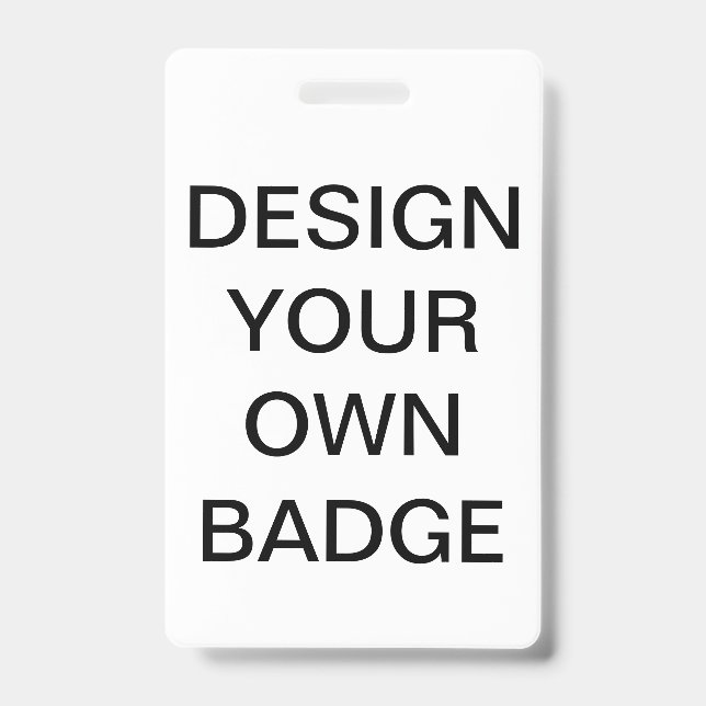 Custom Personalised OFFICE EVENT IDENTITY BADGE ID Badge (Front)