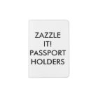 Custom Personalised Passport Holder Blank Template