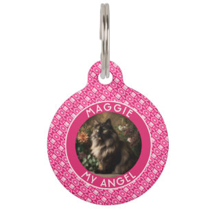 Custom Personalised Pet Gift Tribal Motif Tag