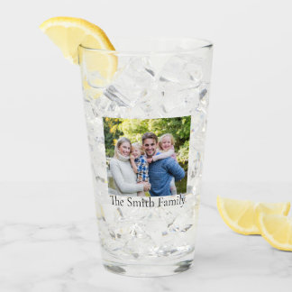 Custom Personalised Photo 2-Sided  Glass