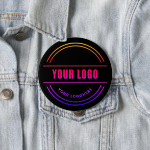 Custom Personalised Photo 4 Inch Round Button
