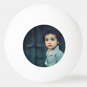 Custom Personalised Photo and Text Ping Pong Ball