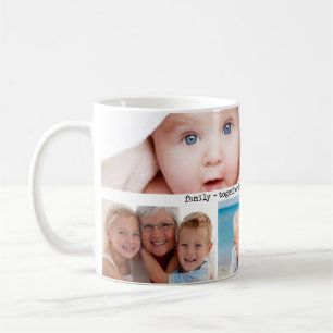 Custom Personalised Photo Collage Coffee Mug