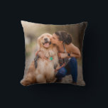 Custom Personalised Photo Double Sided Cushion<br><div class="desc">Custom Personalised Photo Double Sided Throw Pillow</div>