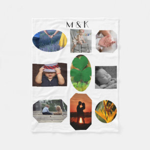Custom Personalised Photo Fleece Blanket