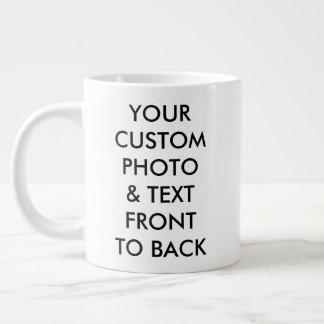 Custom Personalised PHOTO GIANT JUMBO MUG 20oz