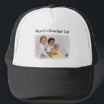Custom Personalised Photo Hats<br><div class="desc">Add your own photo and text to these top quality hats - great for Father's Day or anytime!</div>