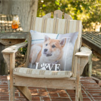 Custom Personalised Photo Love Paw Quote Text