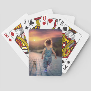 Custom Personalised Photo Playing Cards