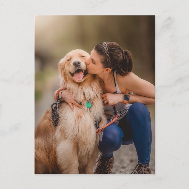 Custom Personalised Photo  Postcard (Front)