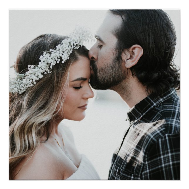 Custom Personalised Photo  Poster (Front)