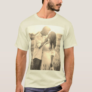Custom personalised photo print T-Shirt