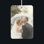 Custom Personalised Photo Simple Love Quote Text A Car Air Freshener<br><div class="desc">Custom Personalised Photo Simple Love Quote Text Air Freshener</div>