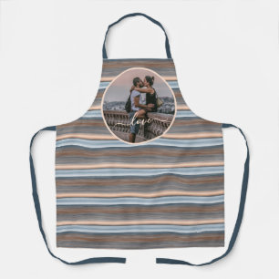 Custom Personalised Photo Simple Love Quote Text Apron