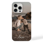 Custom Personalised Photo Simple Love Text