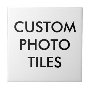 Custom Personalised Photo Tile Blank Template