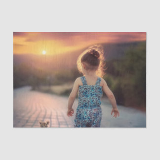 Custom Personalised Photo Tissue Paper