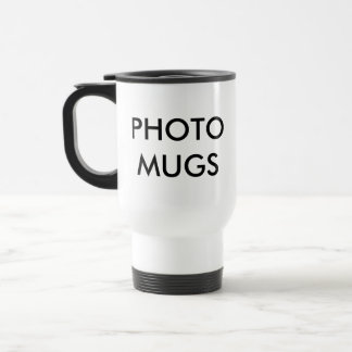 Custom Personalised Photo Travel Mug Blank