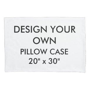 Custom Personalised Pillow Case 20" x 30"