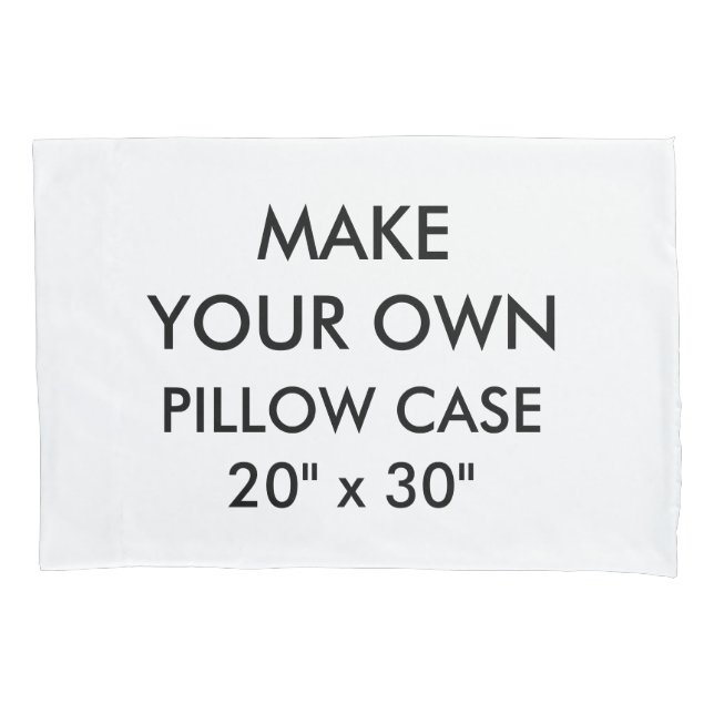 Custom Personalised Pillow Case 20" x 30" (Front)