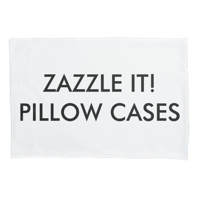 Custom Personalised Pillowcase Blank Template (Front)