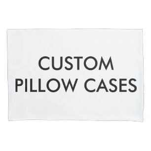 Custom Personalised Pillowcase Blank Template