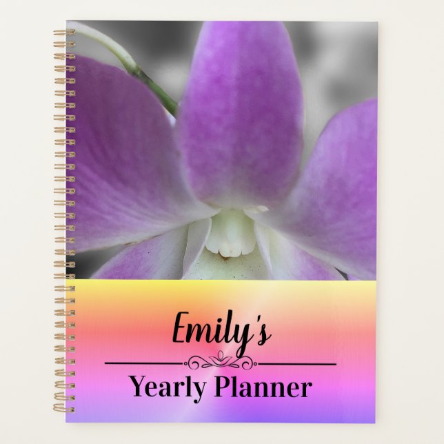 Custom Personalised Planner (Front)