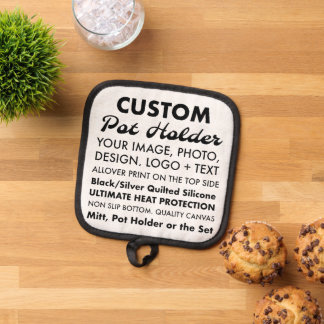 Custom Personalised Pot Holder