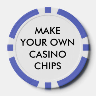 Custom Personalised PURPLE POKER CASINO CHIPS