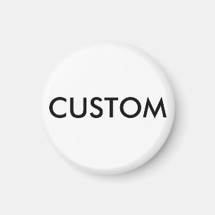 Custom Personalised Refrigerator Magnet Blank