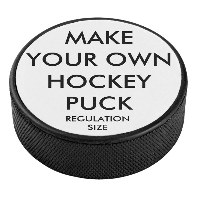 Custom Personalised Regulation Size Hockey Puck (3/4)