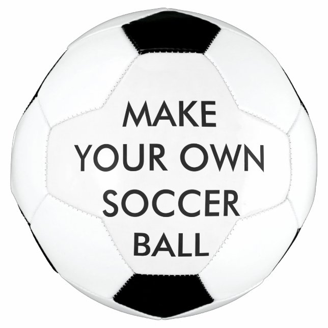 Custom Personalised Regulation Size Soccer Ball (Front)