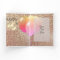 Custom Personalised Rose Gold 16th Birthday Card