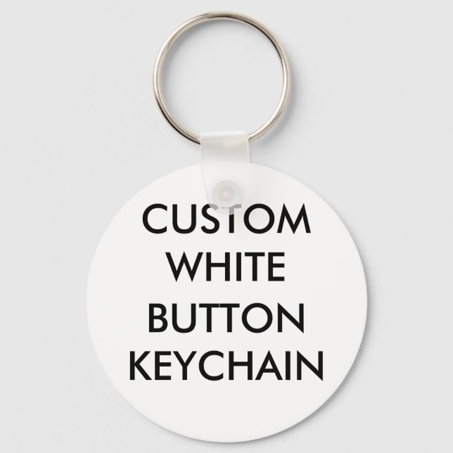 Custom Personalised Round Botton Photo Keychain (Front)