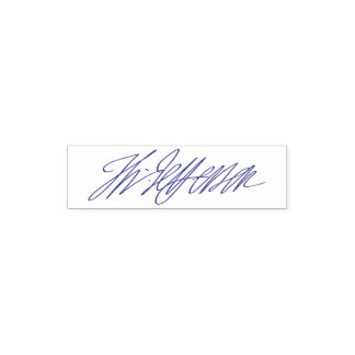 Custom Personalised Self Inking Signature Stamp