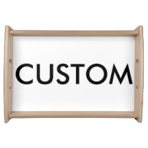 Custom Personalised Serving Tray Blank Template