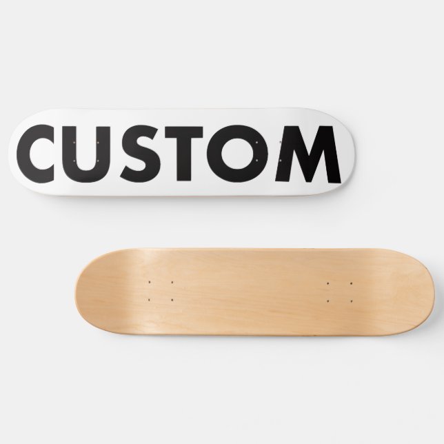 Custom Personalised Skateboard Deck 7.875" (20cm) (Horz)