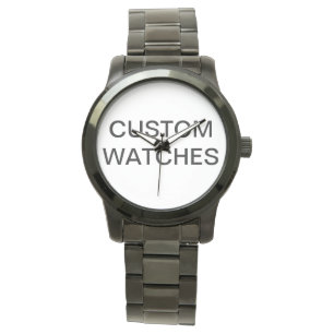 Custom Personalised Stainless Steel Watch Blank