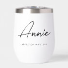 Custom Personalised Supper, Wine or Book Club