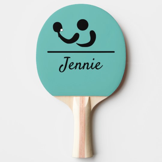 personalised ping pong paddle